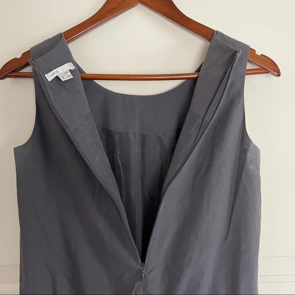 Vince elastic waist pocket sleeveless dress 8176 - Picture 6 of 9